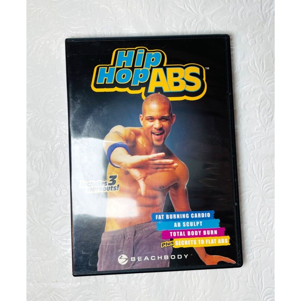 Shaun T Hip Hop Abs 2 DVD Set 2007 Beachbody Workout Fitness Exercise